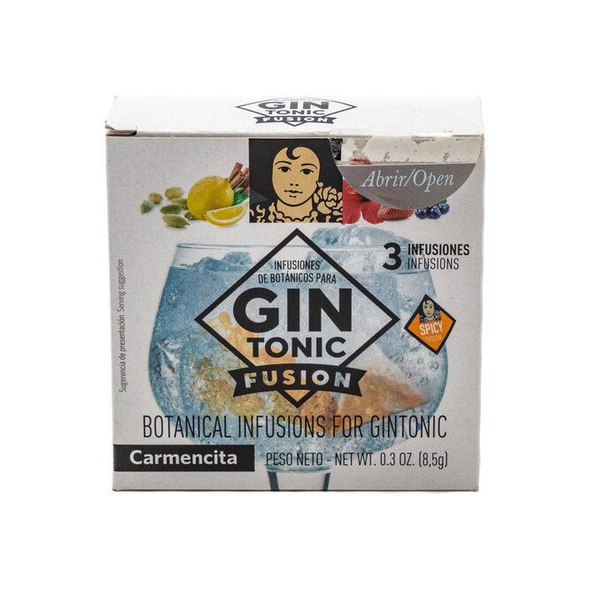 Infusiones de botánico para gin tonic Carmencita 3 unidades