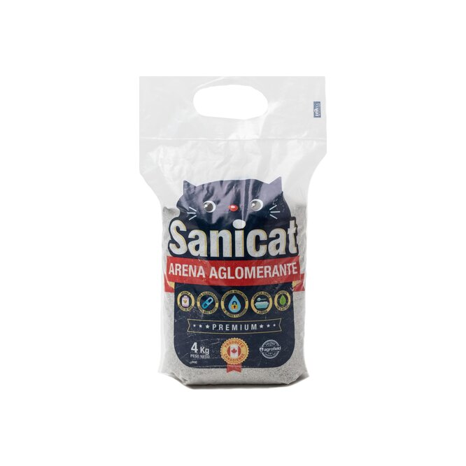 Arena aglomerante Sanicat Agrofield 4 kilos