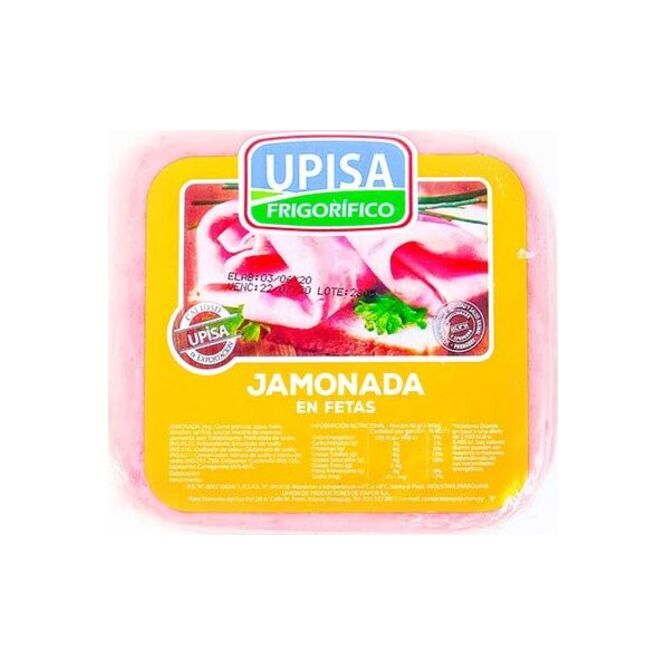 Jamonada cuadrada en fetas al vacío Upisa por kilo