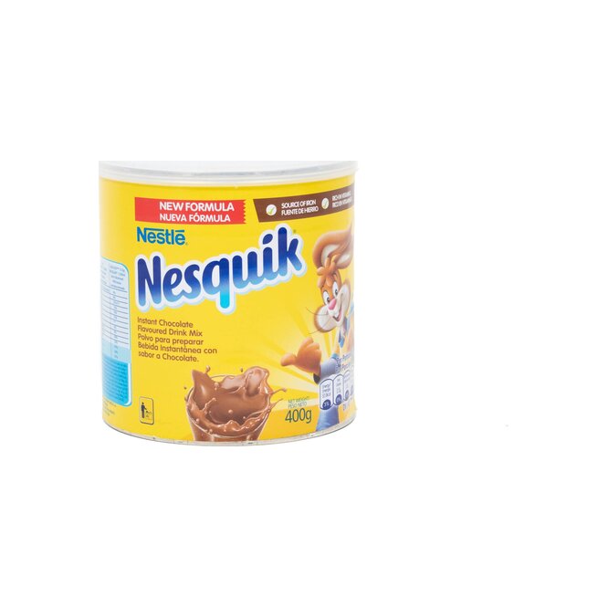 Chocolate en polvo Nesquik 400 gramos