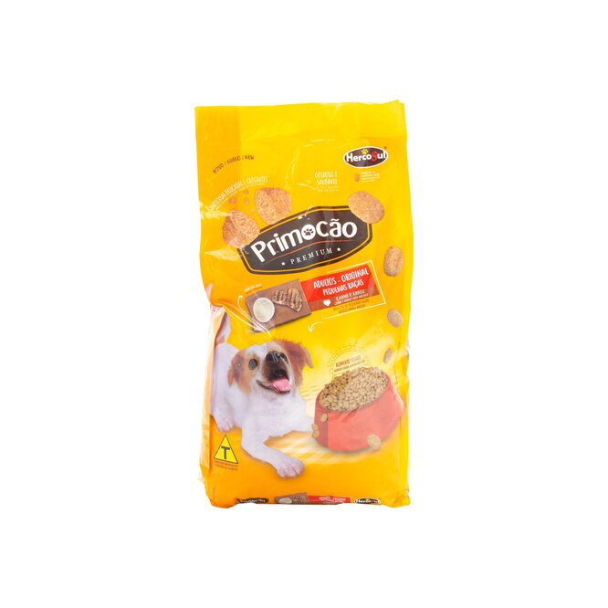 Alimento para perro adulto sabor carne y arroz Primocao 3 kilos
