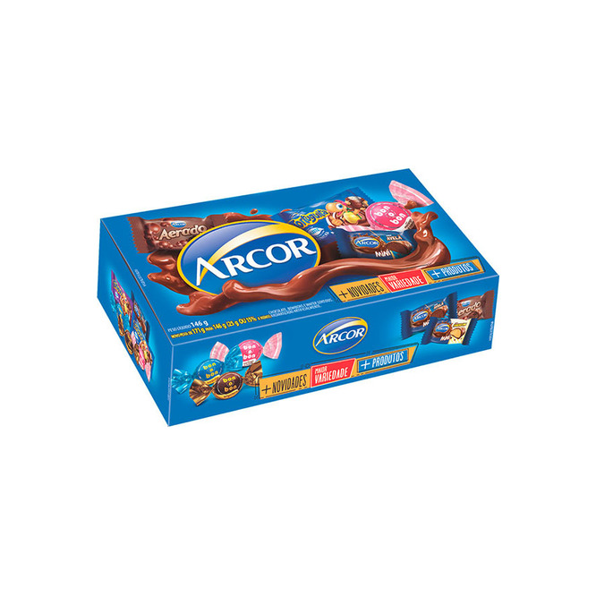 Bombones de chocolate Surtidas Bon o Bon 146 gramos