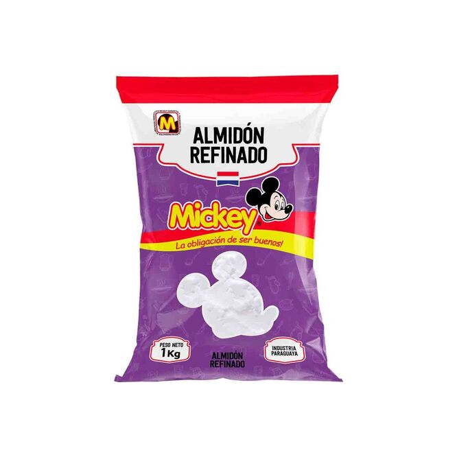 Almidón de Mandioca Refinada en Paquete Mickey 1 kilo