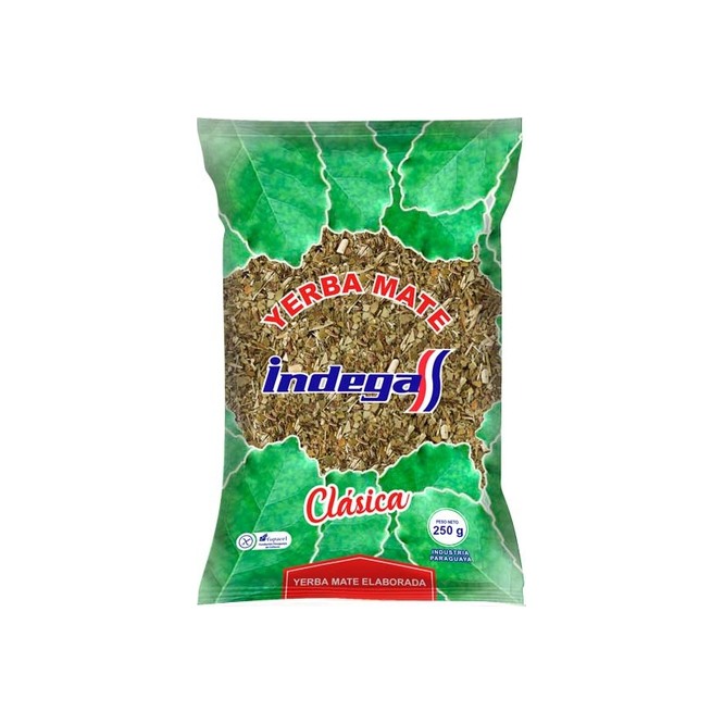 Yerba mate clásica Indega 250 gramos