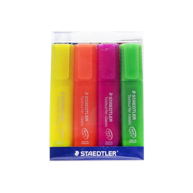 MARCADORES STAEDTLER FLUOR 4 UN