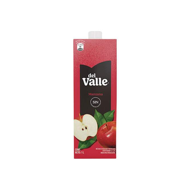 Jugo sabor manzana tetra Del Valle 1 litro
