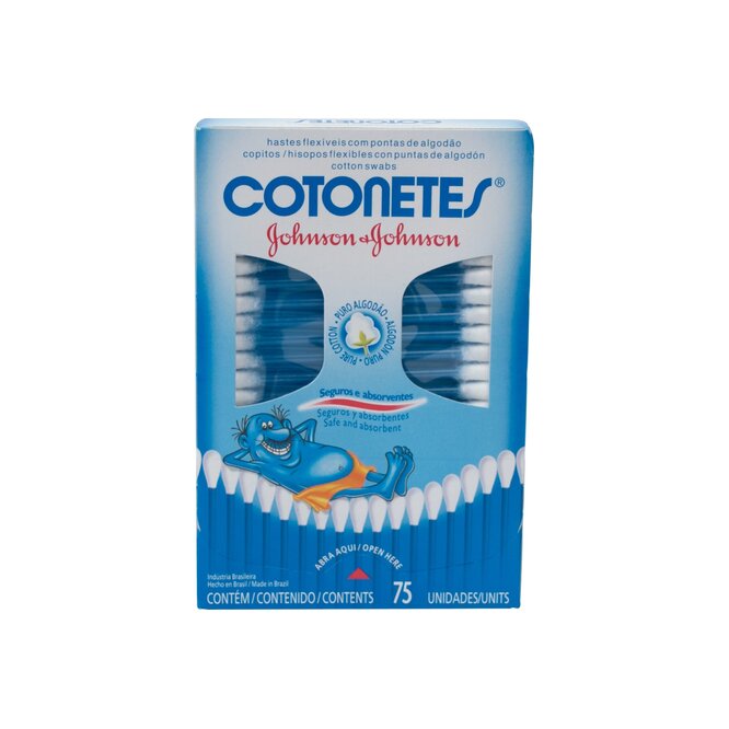 Cotones Johnson & Johnson 75 unidades