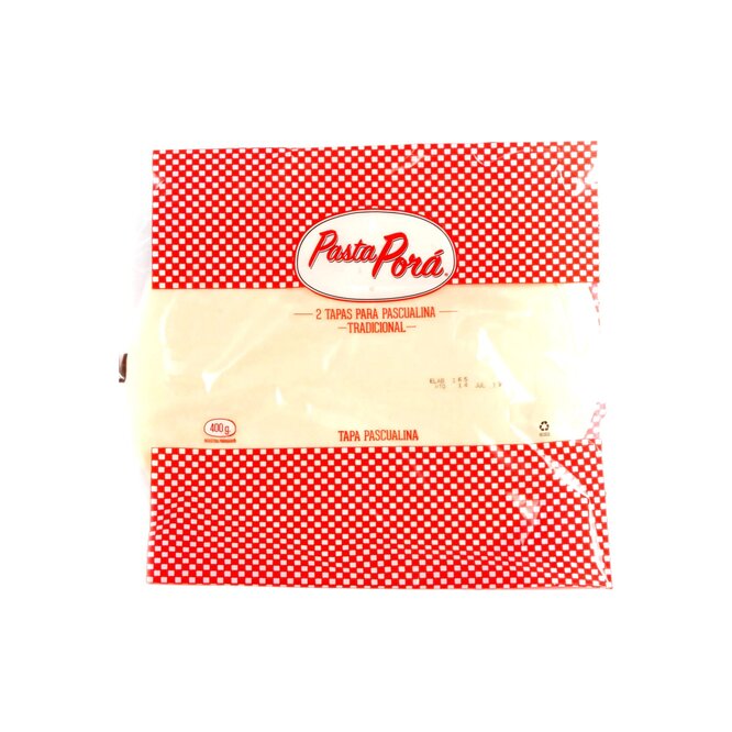 TAPA PPASCUALINA BLANCA 2UNDX400GR PAST