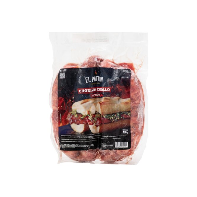 CHORIZO CRIOLLO PICANTE EL PATRON 400GR