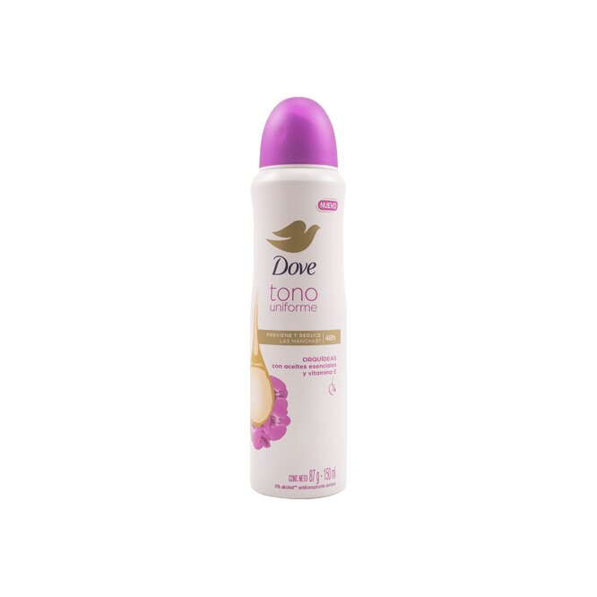 Desodorante antitranspirante orquídeas con aceites esenciales Dove 150 ml