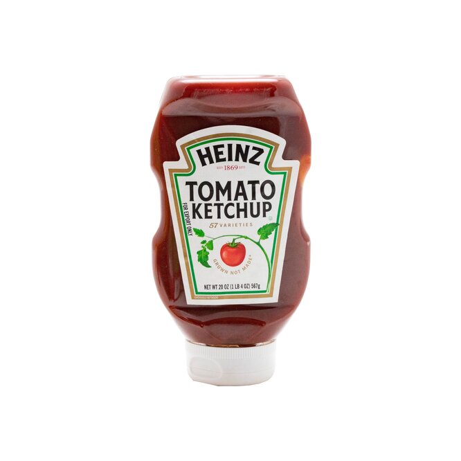 Ketchup tomato doypack Heinz 567 gramos