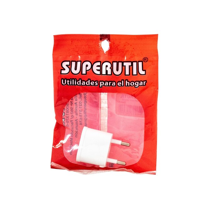 Ficha adaptador Superútil 1 unidad