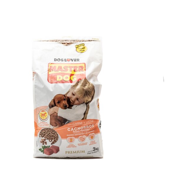 Alimento para perro cachorro Master Dog 3 Kilos