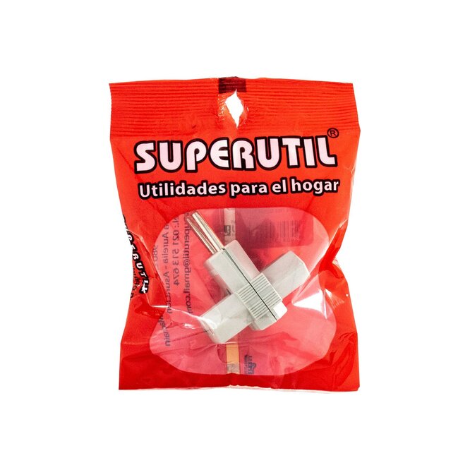 Enchufe tres salidas Superútil 1 unidad