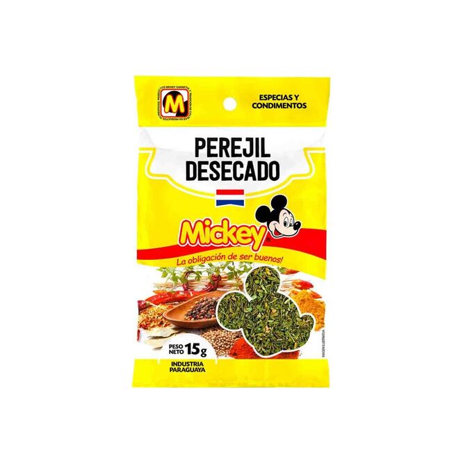Perejil deshidratado Mickey 15 gramos