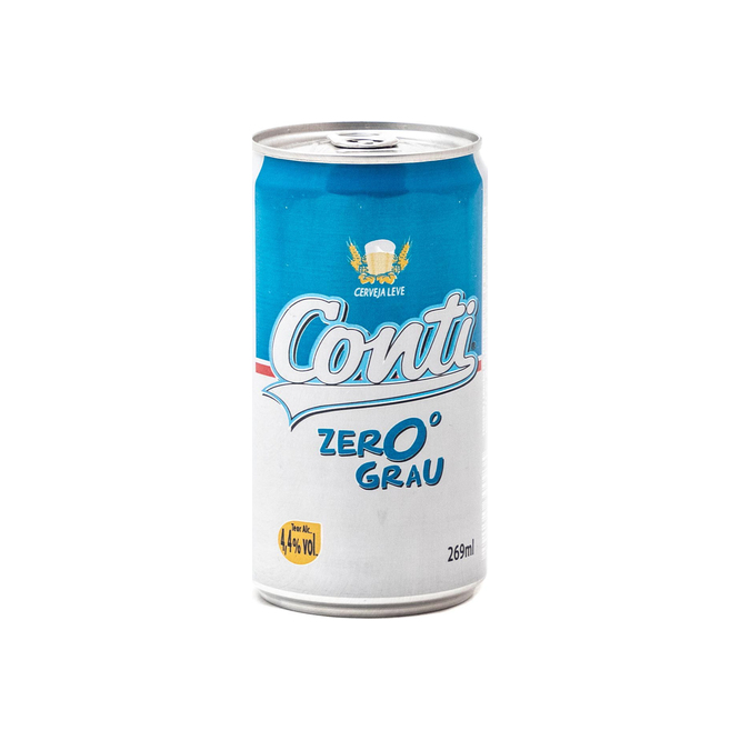 Cerveza zero grau en lata Conti 269 ml