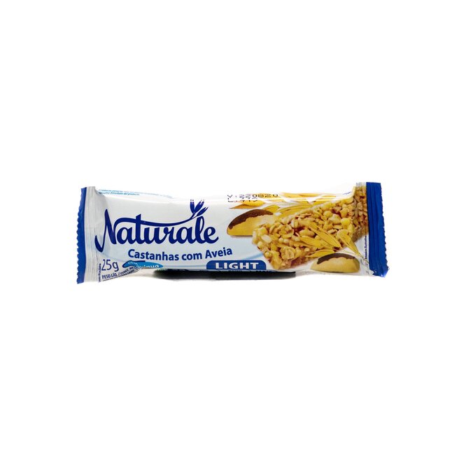 Barra de cereal Light Castañas y Avena Naturale 25 gramos