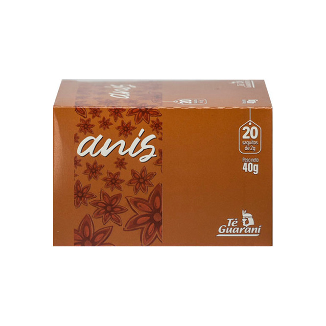 Te de anis Te guarani 20 unidades