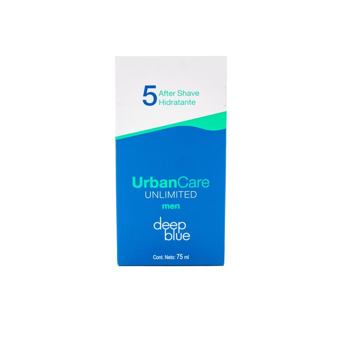 After shave hidratante unlimited men deep blue Urban Care 75 ml