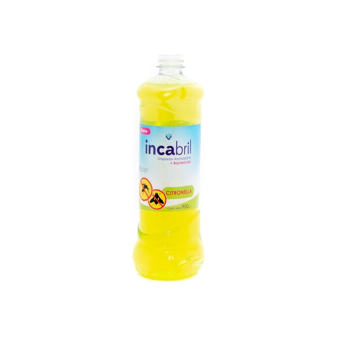 Limpiador aromatizante de citronella botella Incabril 900 ml