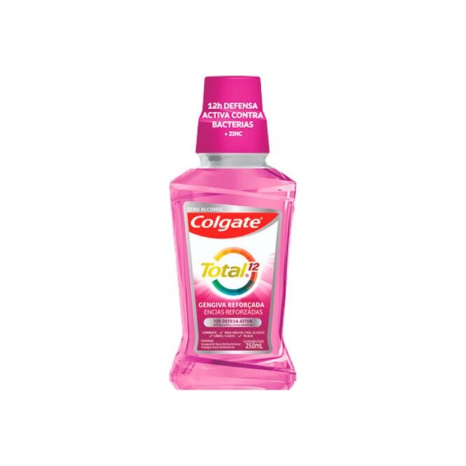 Enjuague bucal total 12 encías reforzadas Colgate 250 ml