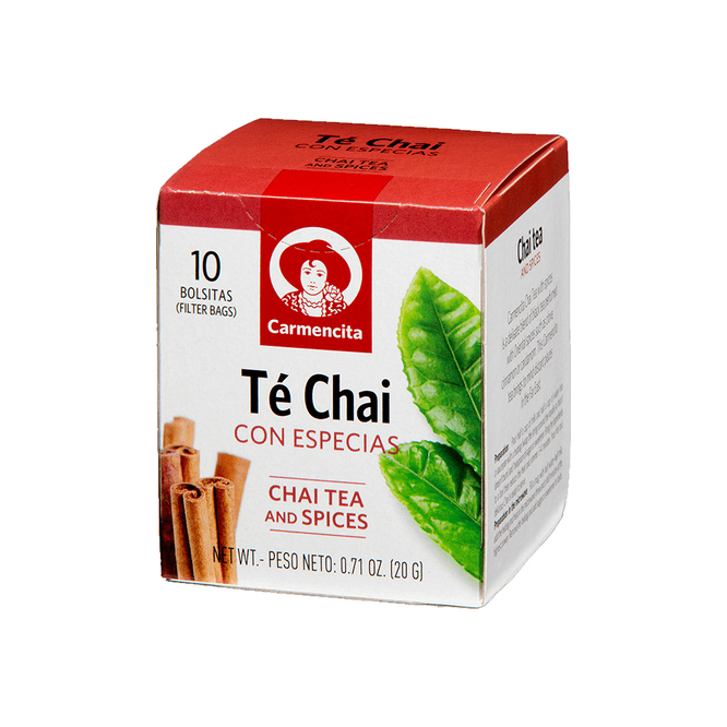 Té de chía con especias Carmencita 10 unidades