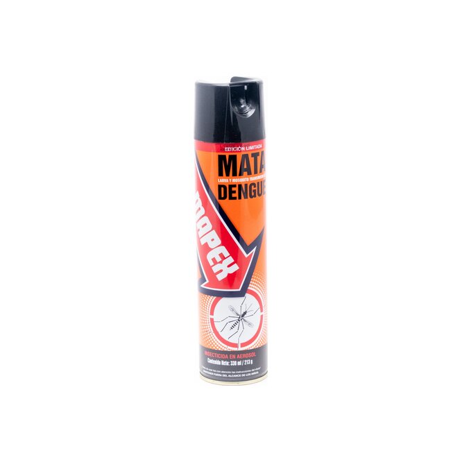 Insecticida mata dengue en aerosol Mapex 330 ml
