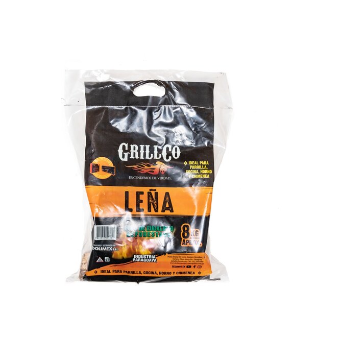 LEÑA DE EUCALIPTO 8KG GRILLCO GRILLCO X