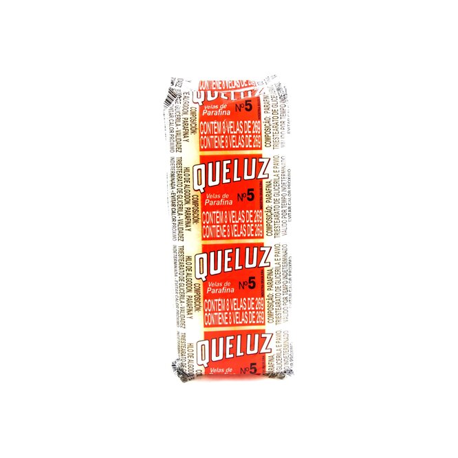 Velas N° 5 Qluz 8 unidades