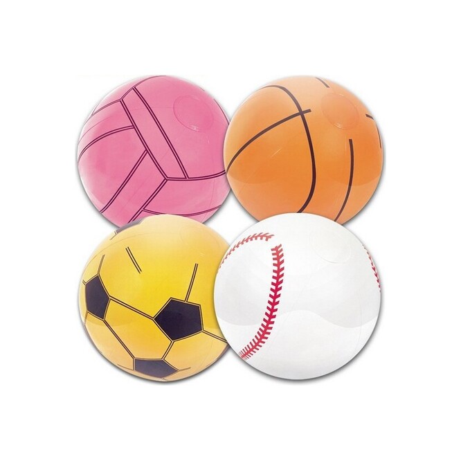 PELOTA P/ PLAYA INFLABLE C/ DIS 41CM BES