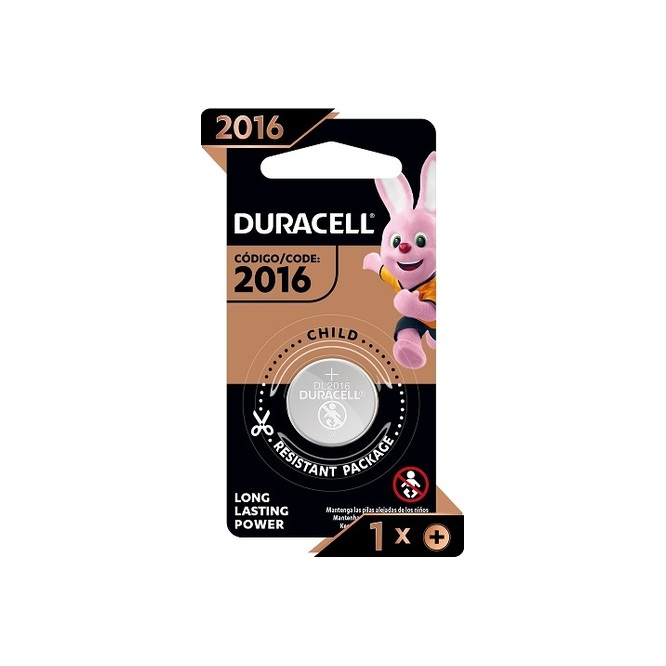 Pila 2016 blíster Duracell 1 unidad