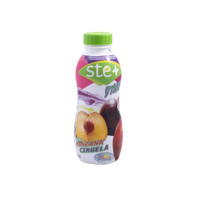 Yoghurt manzana y ciruela con probioticos Ste+ 800 ml