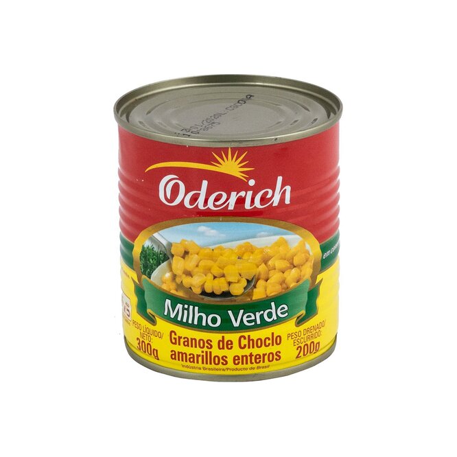 Maíz en conserva lata Oderich 300 gramos