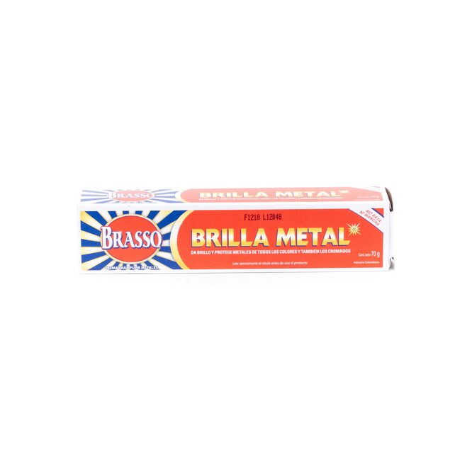 Limpiador para metales en pasta brasso 70 gramos