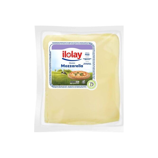 Queso Mozzarella Ilolay por kilo