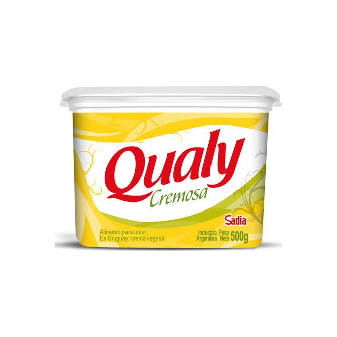 MARGARINA LIGERA CREMOSA QUALY 500GR