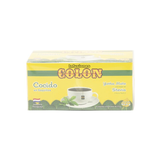 Cocido con stevia 25 sacos Colón caja