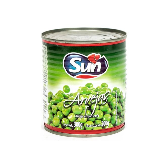ARVEJA EN CONSERVA 200GR SUN LAT