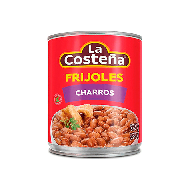 Frijoles charros La Costeña 560 gramos