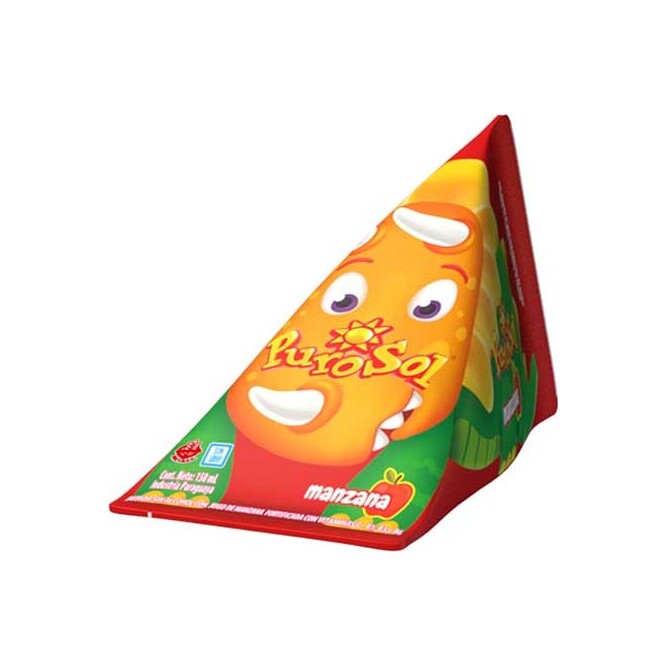 Jugo sabor manzana tetra Purosol 150 m