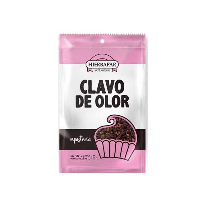 Clavo de olor paquete Hierbapar 15 gramos