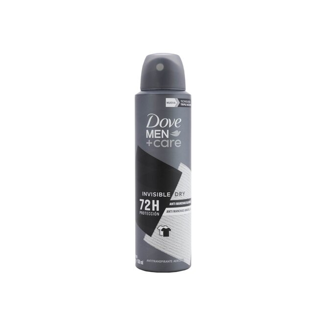 DESODORANTE DOVE MAN INVISIBLE AER 150ML