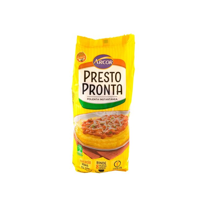 POLENTA  ARCOR PRESTO PRONTA INST 490GR