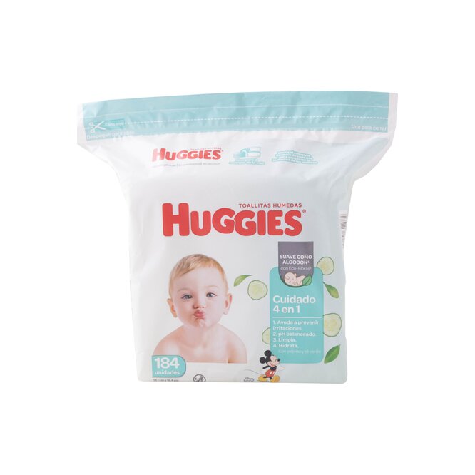 TOALLITAS HUM HUGGIES LIMP Y FRESC 184UN