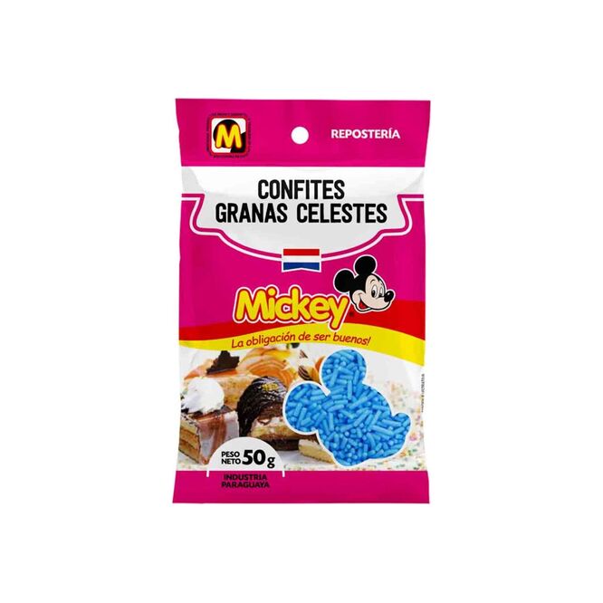 Confites granas celestes Mickey 50 gramos