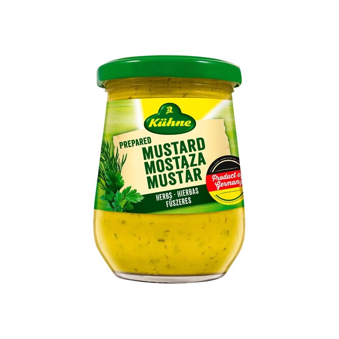 MOSTAZA KUHNE CON HIERBAS 250ML FCO