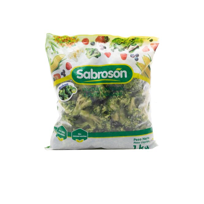 Brócoli Congelado Sabrosón 1 kilo