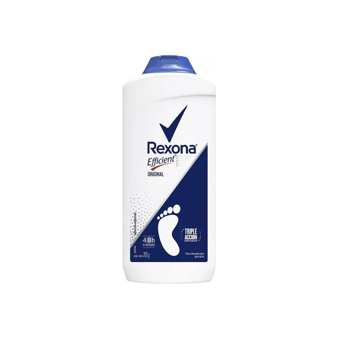 Rexona para pies efficient Rexona 200 gramos