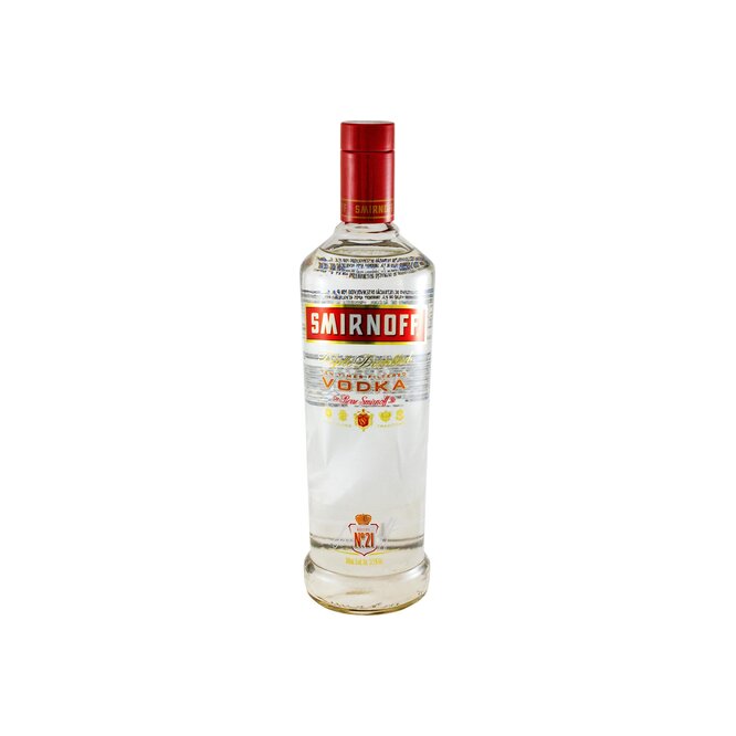 Vodka etiqueta roja Smirnoff 1 litro