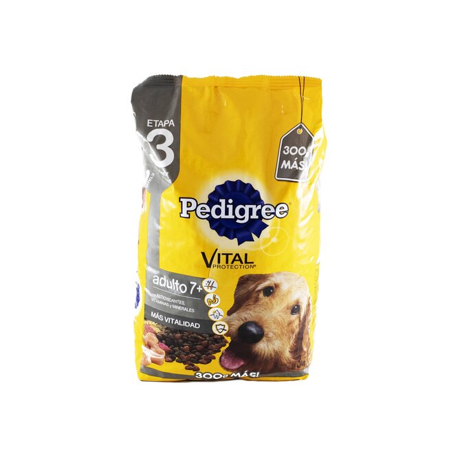 Alimento para perro adulto mayor Pedigree 3 kilos